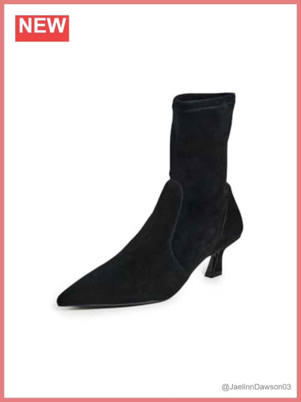 Stuart Weitzman Vinnie Bootie 50 Women's Ankle Boots Leather Stiletto Heels